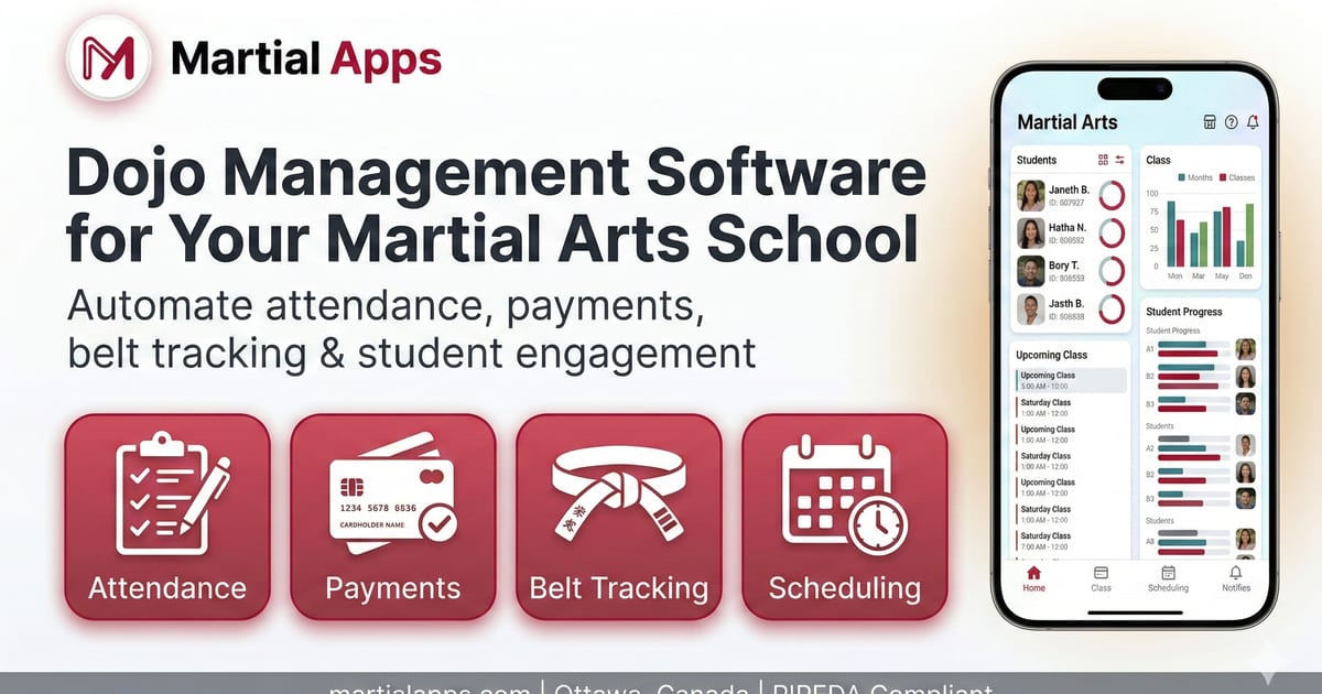 Marune Martial Apps - #1 Martial Arts Dojo Management Software in Canada
